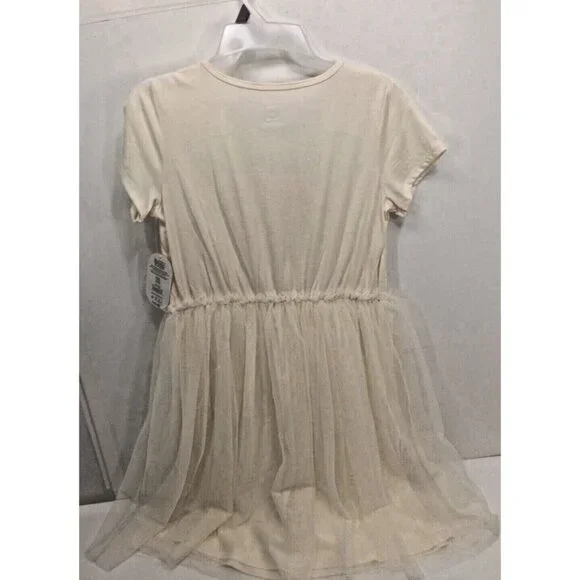 NEW! ~ Wonder Nation Cream Unicorn Tulle Tutu Dress Girls size - XL (14-16) - Picture 3 of 13